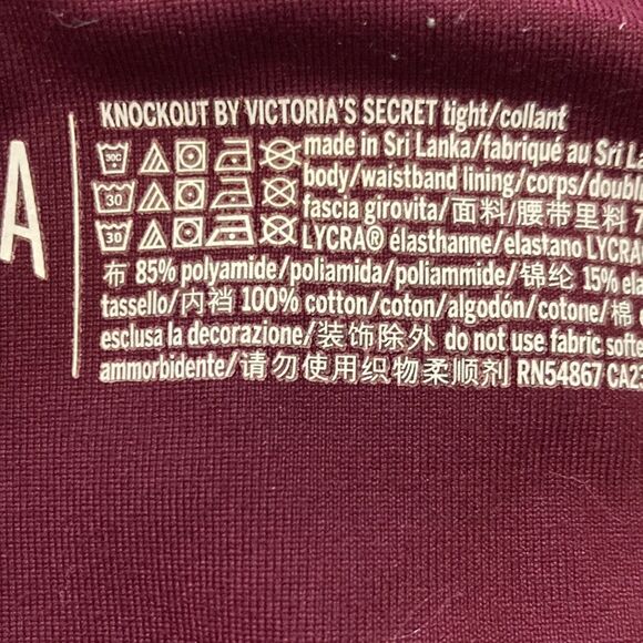 VICTORIA Sport Knockout Tight Leggings Mesh W/ Pockets Size XS - Picture 12 of 12